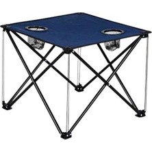 Trendexa Trendyapimarket Katlanır Kamp Masası Lacivert 47 cm