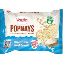 Trendexa Popnays Deniz Tuzlu Yulaflı Basmati Pirinç Patlağı 4'lü 32 Gram