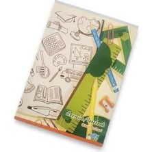 Trendexa Alfa A5 Kareli Okul Defteri, 40 Yaprak, Matematik ve Fen Bilimleri Için Özel Tasarım Kapak, 1. Hamur 60 G/m² Kağıt, Kompakt Not Defteri