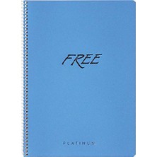 Trendexa A4 80 Yaprak Kareli Pp Kap.free Platinum Defter