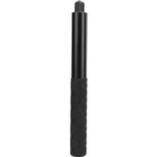 Trendexa 150 cm Görünmez Selfie Çubuğu, INSTA360 X3, X2, X4, X5, One Rs, Go 3, One X, Evo ile Uyumlu, 180 G Alüminyum Katlanabilir Uzatma Çubuğu, 1/4” Vidalı Bağlantı, 360° Görünmez Çekim, Siyah