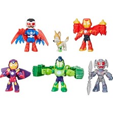 Trendexa Iron Man And His Awesome Friends Zırhlı Avengers Paketi Aksiyon Figürü Seti