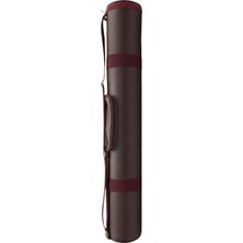 Trendexa Suni Deri Proje Tüpü Cepli 10,5 cm Bordo