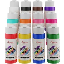 Trendexa Tüm Renkler Akrilik Boya 12'li Set 12X60 ml