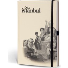 Trendexa Eski Istanbul Journal Çizgili Lastikli Şark Kahvesi