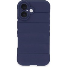 Northcity Apple iPhone 16 Plus Uyumlu Kılıf Optimum Silikon - Lacivert