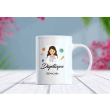 Berilden Store Diyetisyen Isim Kişiselleştirilebilir Meslek Kupa Bardak