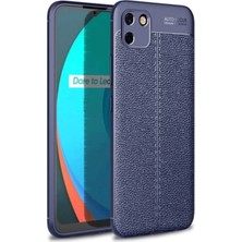Northcity Realme C11 Uyumlu Kılıf Auto Focus Kapak - Lacivert