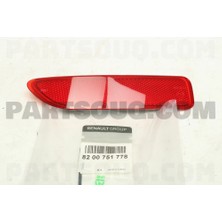 BSG Tampon Reflektörü Arka Sağ Sedan Renault Dacıa Logan Bm 09- (Oem No: 8200751778)