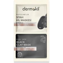 Dermokil Soyulabilir Siyah Kil Maskesi 2x7,5ml