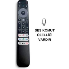 Electroon Tcl Universal Ses Komutlu Android Tv Kumanda BT-TC03