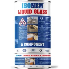 İsonem LiQuid Glass Şeffaf Parlak Su İzolasyonu 4 Kg
