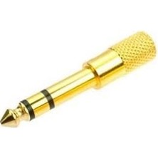 Aydogan's 5844 6.3 mm Erkek To 3.5 mm Dişi Çevirici Dönüştürücü Jack Adaptörü