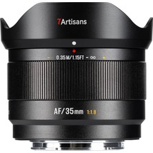 Aydogan's Af 35 mm F1.8 Objektif, Otomatik Odaklama, Aps-C, Aynasız Fujifilm X-Mount Kameralar Için Büyük Diyafram ve Sabit Odak Uzaklığı (Af 35 mm F1.8-X)