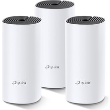 Aydogan's Deco M4 3-Pack , AC1200 Mbps, Dual-Band, Gigabit Portları, 100 Cihaza Kadar Bağlanılabilirlik, 370 M²'ye Kadar Kapsama, Mobil Uygulama ile Kolay Kurulum, Wi-Fi 5 Mesh Sistemi