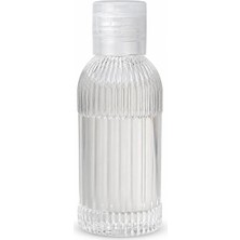 Aydogan's 50 Adet 50 ml Boş Plastik Şişe PRS24 Şeffaf Kapak