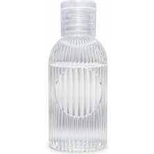 Aydogan's 50 Adet 50 ml Boş Plastik Şişe DNZ21 Şeffaf Kapak