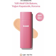 Aydogan's All In One Bb Cream Light · Spf 50+ · Yüksek Kapatıcılık · Nemlendirici Ton Eşitleyici · Suya Dayanıklı · 50 ml