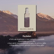 Aydogan's Balance+ Hair Oil 100 ml Rosemary Series Saç Bakım Yağı