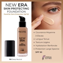 Aydogan's Cosmetics New Era Skin Protecting 190 Nemlendirici Etkili Spf 50 Hyaluronik Asitli Fondöten