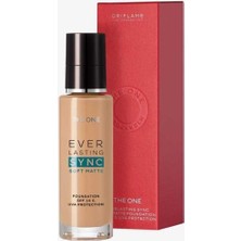 Aydogan's The One Everlasting Sync Soft 12 Saat Kalıcı Mat Fondöten Beige Neutral 30 Ml, Beigeneutral