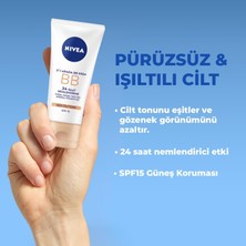 Aydogan's Essentials 5'i 1 Arada Bb Krem, 24 Saat Nemlendirme+Doğal Jojoba Yağı Özü +Açık Cilt Tonu 50 Ml, Spf 15 Güneş Koruması