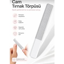 Aydogan's Cam Tırnak Törpüsü Manikür Parlatıcı, Koruyucu Kılıflı