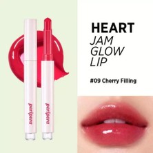 Aydogan's Yoğun Nemlendirici, Parlak Bitişli Balm Heart Jam Glow Lip (9cherry Filling)(Lucky Lottery)