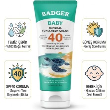 Badger Bebek Güneş Kremi SPF40 87 mL