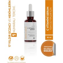 Aydogan's C Vitamini Serumu –%10 C Vitamini + Squalane + Ferulik Asit + E Vitamini Kırışıklık Karşıtı C Vitaminli Serum 30ML