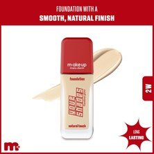 Aydogan's Make Up Maruderm Pürüzsüz Görünüm Sağlayan Yarı Mat Bitişli Uzun Süre Kalıcı Fondöten 2W 30 ml