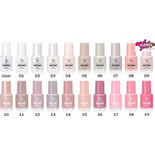 Aydogan's Wow Nail Color No: 58 - Parlak Bitişli Mini Oje 6 ml