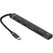 Alvenda Home ZR888 5 In 1 H02 Type-C Hub