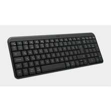 Vira Logıtech K250 Tam Boyutlu Kompakt Bluetooth Türkçe Q Klavye GRİ 920-013460