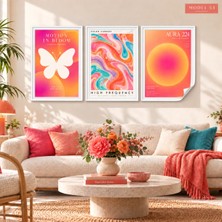 Akıllı Kağıt Statik Tutunma Özellikli Tablo - Poster Modern (Model- 53)