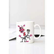 Meschain Meschaın Fnaf Mangle Pn Baskılı 330 ml Porselen Kupa Bardak (123700-1)