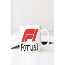 Meschain Meschaın Formula Baskılı 330 ml Porselen Kupa Bardak (123705-1)
