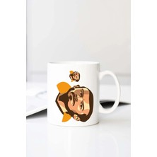 Meschain Meschaın Gareth Bale Baskılı 330 ml Porselen Kupa Bardak (123764-1)