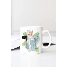 Meschain Meschaın Foto Raf K Z T Shirt Baskılı 330 ml Porselen Kupa Bardak (123709-1)