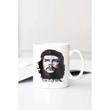 Meschain Meschaın Gala Che Guevara Baskılı 330 ml Porselen Kupa Bardak (123746-1)