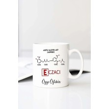 Meschain Meschaın Eczac Pnrmtsh Baskılı 330 ml Porselen Kupa Bardak (123585-1)