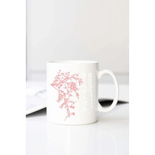 Meschain Meschaın Enjoy Japon E Baskılı 330 ml Porselen Kupa Bardak (123608-1)