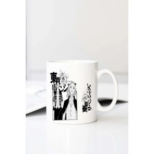 Meschain Meschaın Gala Japon Anime Tokyo Revengers Baskılı 330 ml Porselen Kupa Bardak (123500-1)