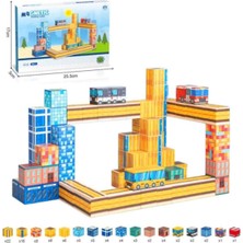 Osman Kızılkaya Kzl Magnetic Cubes CH1435 Manyetik Yapı Küpleri 2X2X2 cm 96 Parça 3+