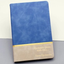 Alvenda Home Öğretmene Özel Hediyelik Defter Mavi