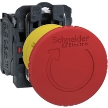 Schneider Electric XB5AS8445 40MM 1na/1nk Mantar Kafa Buton