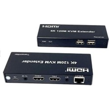 Novacom NVC-KVM4K120M 4K 120MT Cat 6 HDMI Kvm-Hdmı-Usb-Ir