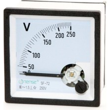 Tense Sf-72 72X72 Analog Voltmetre