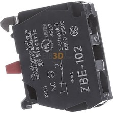 Schneider Electric ZBE-102 Nc Kontak Schneider - 5'li Paket