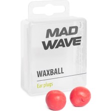 Mad Wave Waxball Kulak Tıkacı (Kırmızı)